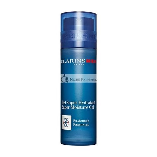 Clarins Férfiak Szuper Hidratáló Gél, 50ml