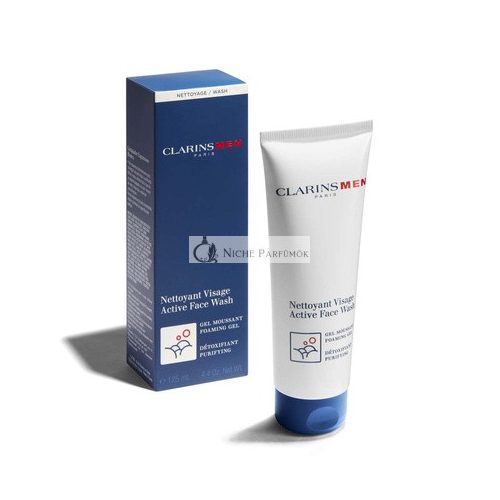 Clarins Férfi Aktív Arctisztító Habzó Gél, 125ml