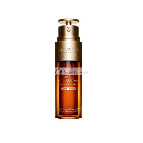 Clarins Double Serum Light Anti-Aging mit 21 Pflanzenstoffen, 50ml