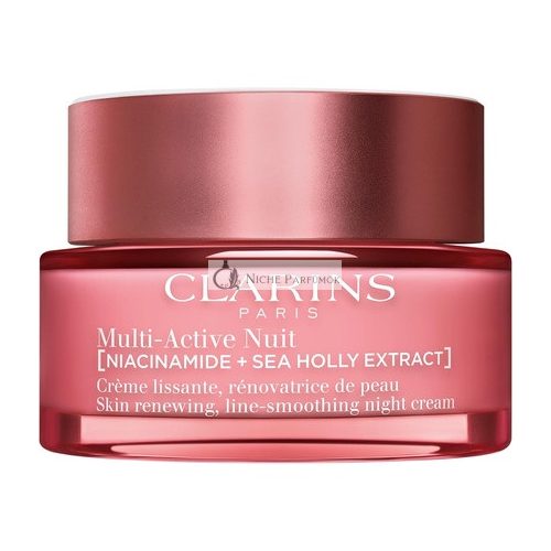 Clarins Multi-Active Nachtcreme für trockene Haut, 50ml