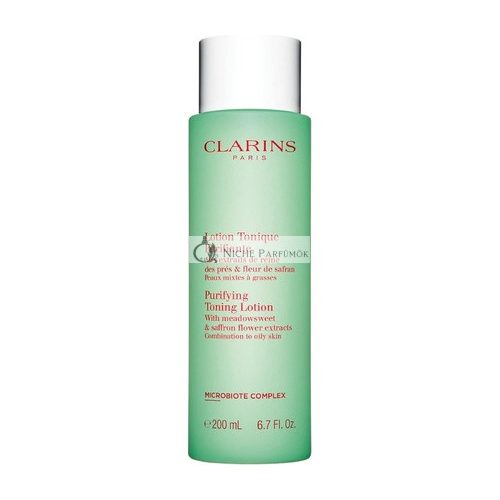 Clarins Reinigende Tonerlotion mit Mädesüß und Safranblütenextrakt 200ml