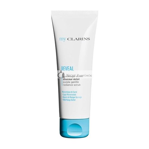 Clarins My Clarins REVEAL Lila Gyengéd Radiance Scrub, 50ml