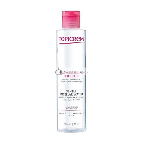 Topicrem Gentle Micellar Water Face & Eyes mizellares Abschminkwasser für normale/gemischte Haut 200 ml