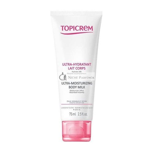 Topicrem Feuchtigkeitsspendende Bodymilk mit Tiefenwirkung Ultra-Moisturizing Body Milk 75 ml