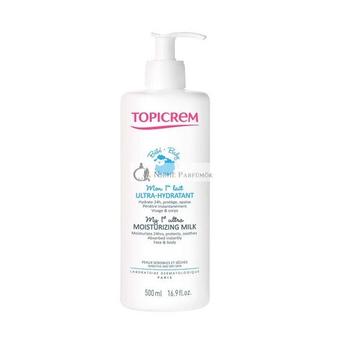 Topicrem Mon 1ER Ultra Feuchtigkeit Milch, 500ml