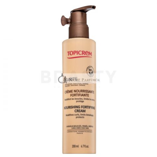 Topicrem Karité Nourishing Fortifying Cream Stärkungspflege für lockiges Haar 200 ml