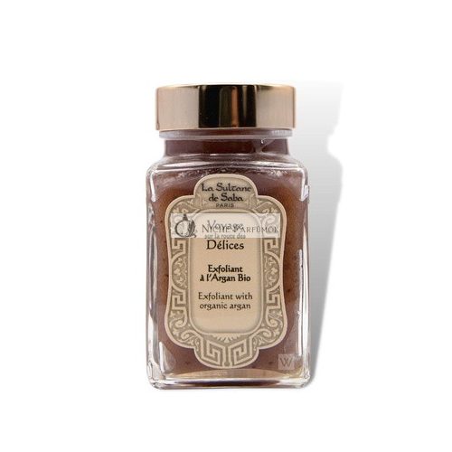 La Sultane de Saba Gesichtspeeling Bio Argan & Orangenblüte, 100 ml