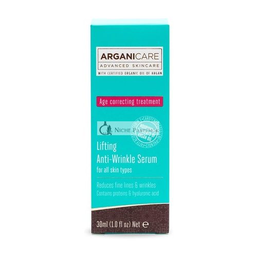 Arganicare Anti-Falten-Serum für alle Hauttypen, 30ml