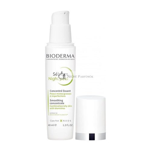 Bioderma Sébium Night Peel Smoothing Concentrate intensives Nachtserum gegen Pigmentflecken 40 ml