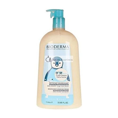 Bioderma ABCDerm Cold-Cream Tisztító Krém, 1L Citrom