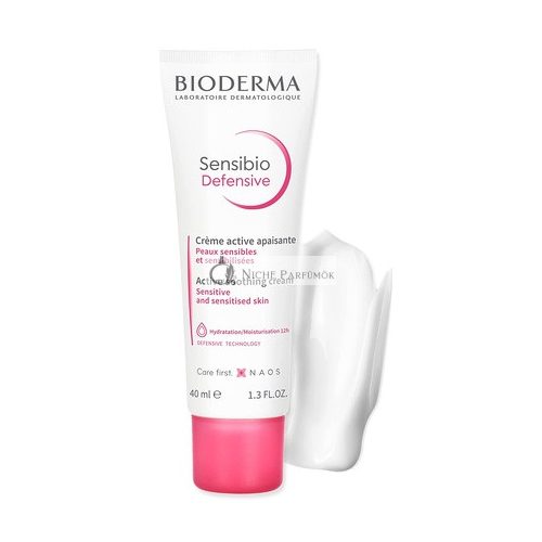 Bioderma Sensibio Defensive Aktív Nyugtató Krém Száraz Bőrre, 40ml