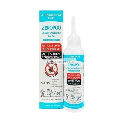 Alphanova Kids Zéropou Erős Kezelő Lotion, 100 ml