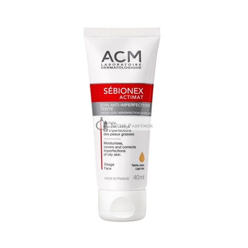 Laboratoire ACM Sebionex Actimat Getönte Anti-Unreinheiten Hautpflege, 40ml