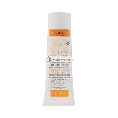 Makari Naturalle Carotonic Extreme Glow Megújító Arckrém SPF 15, 48 g