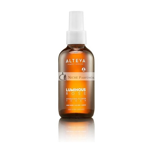 Alteya Organischer Luminöser Rosen Hydratisierendes Blüten-Toner, 120ml