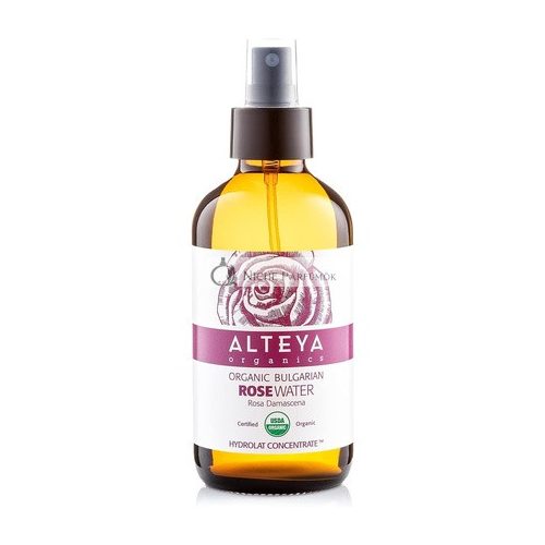 Alteya Organikus Rózsa Víz Permetező 120ml Üveg Palack