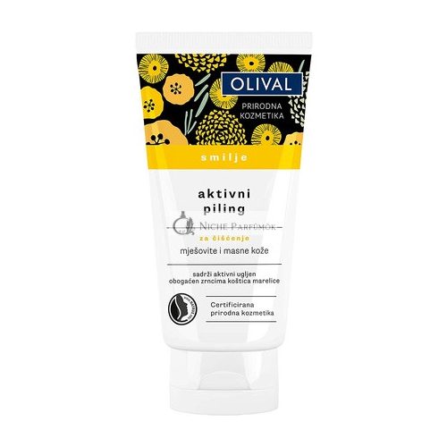 Olival Aktives Gesichtspeeling mit Immortelle-Öl, 50ml