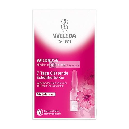 WELEDA Wildrose 7-Tage Glättungsampullen, 5ml