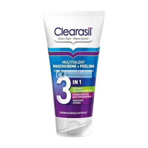 Clearasil Multitalent 3in1 Arclemosó és Radír