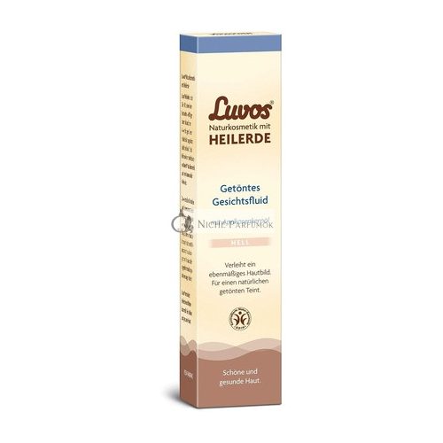 LUVOS Naturkosmetik Tönte Fluid für das Gesicht Hell, 50ml