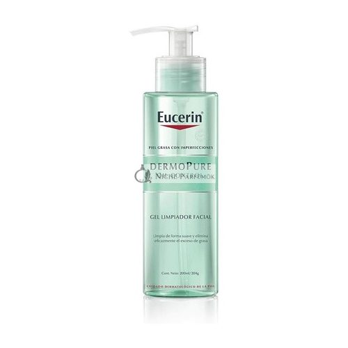 Eucerin Dermopure Olajszabályozó Tisztító Gél, 200ml