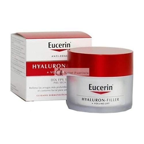 Eucerin Hyaluron Filler + Volume Lift Tagescreme für trockene Haut, 50ml