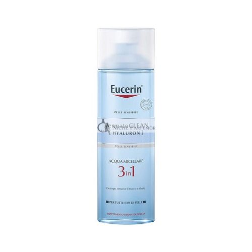 Eucerin DermatoCLEAN Hyaluron Micellás Víz 3 az 1-ben, 200 ml