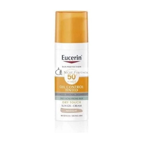 Eucerin Öl-Kontrolle Tönende Gel-Creme SPF50+ 50ml Beige