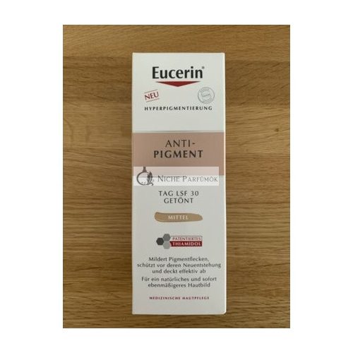 Eucerin Anti-Pigment Tinted Nappali Krém SPF 30 Közepes 50ml