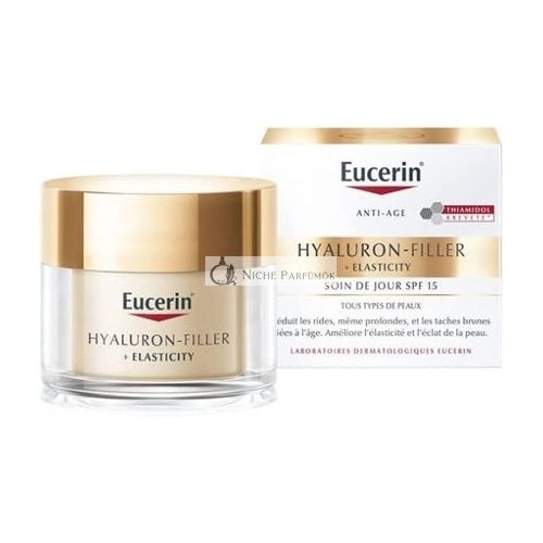 Eucerin Hyaluron-Filler + Elasticity Nappali Krém SPF15 50ml,