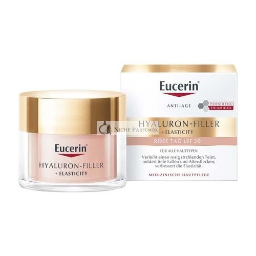 Eucerin Hyaluron-Filler + Elasticity Rose Day Cream SPF30, 30ml