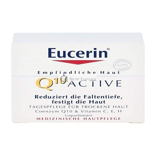 Eucerin Q10 Aktiv Anti-Falten Tagescreme für trockene Haut 50ml