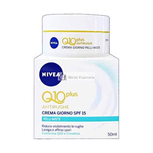 Nivea Q10 Ránctalanító Nappali Krém Kombinált Bőrre, 50 ml