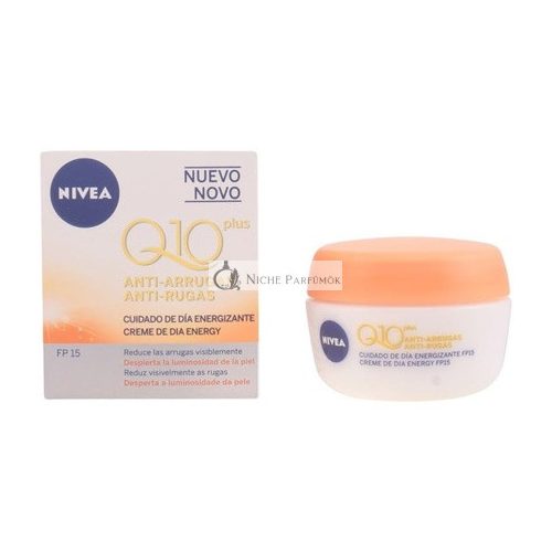 Nivea Q10 Plus Ránctalanító Energizáló Nappali Krém SPF15, 50ml