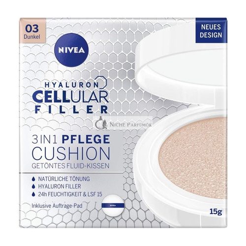 Nivea 3-in-1 Anti-Age Pflegekissen für natürliche Tönung und Feuchtigkeit, dunkler Hauttyp