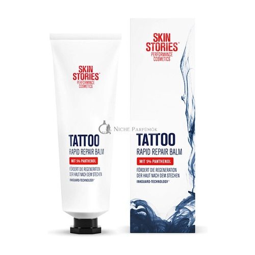 SKIN STORIES Gyors Javító Balzsam 50ml, Tetoválás Utáni Nyugtató Krém Panthenollal