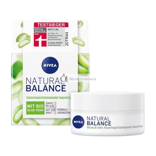 NIVEA Natural Balance Feuchtigkeitsspendende Tagescreme, 50ml