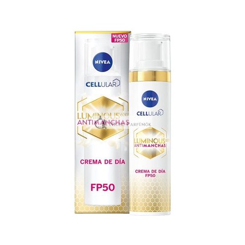 Nivea Cellular Luminous 630 Anti-Spot Nappali Krém SPF50, 40ml