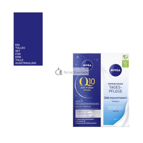 NIVEA Erfrischende Tagespflege + Q10 Anti-Falten Power Serum