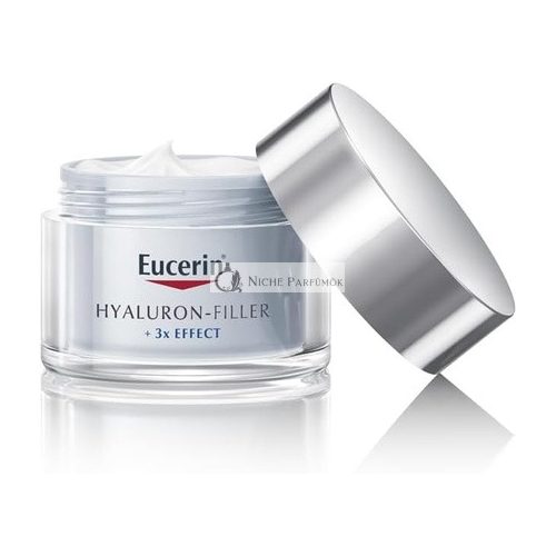 Eucerin Hyaluron Filler Anti-Age Tagescreme SPF 15 für Trockene Haut Nachfüllung, 50ml