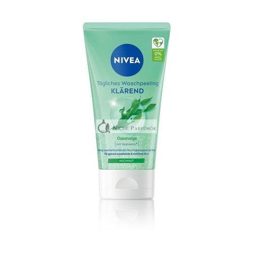 NIVEA Tägliche Waschpeeling ohne Mikroplastik für die Tiefe Gesichtsreinigung, 150ml