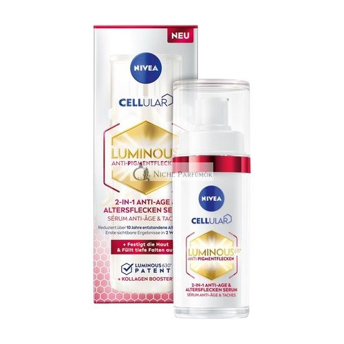 Cellular Luminous 630 Anti-Age Serum 2in1 gegen Verfärbungen und Falten, 30ml