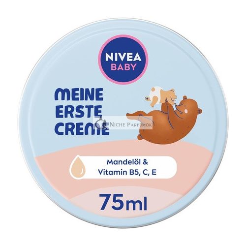 NIVEA BABY My First Cream - Vegan és Hipoallergén Bőrápoló Krém Babáknak - 75ml