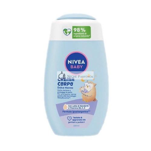 Nivea Baby Testápoló Krém - Édes Álmok, 200ml