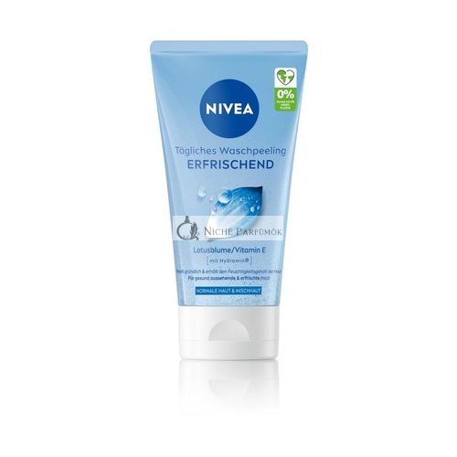 NIVEA Tägliche erfrischende Waschpeeling mit Vitamin E für die tiefe Gesichtsreinigung 150ml