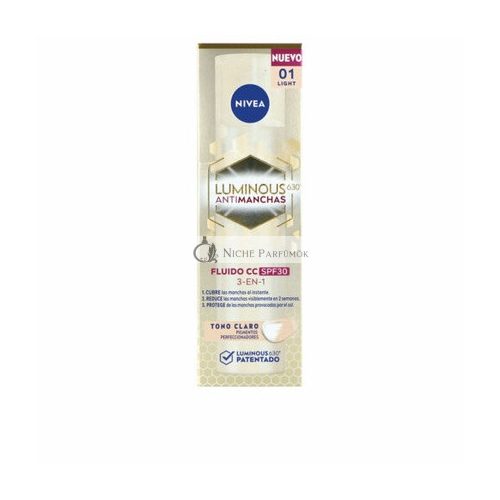 Nivea Luminous CC Creme SPF 30 40ml