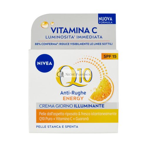 Nivea Q10 Anti-Falten Energetisierende Tagescreme SPF 15, 50 ml