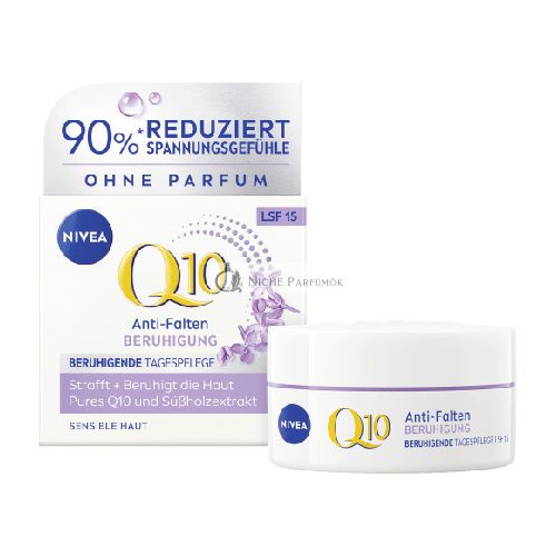 Nivea Anti-Aging Gesichtscreme Q10 Beruhigend SPF 15, 50 ml