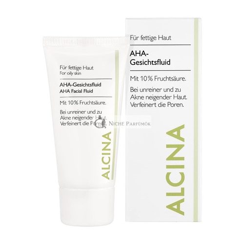 Alcina F/M AHA Arcfolyadék 10%, 50ml