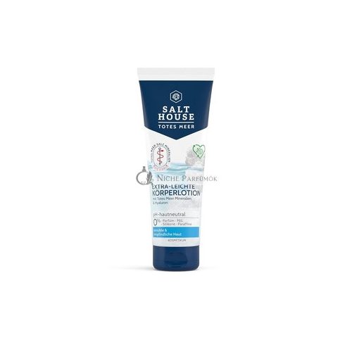 Salthouse Totes Meer Therapie Extra Leichte Körperlotion mit Hyaluronsäure und Urea 250ml